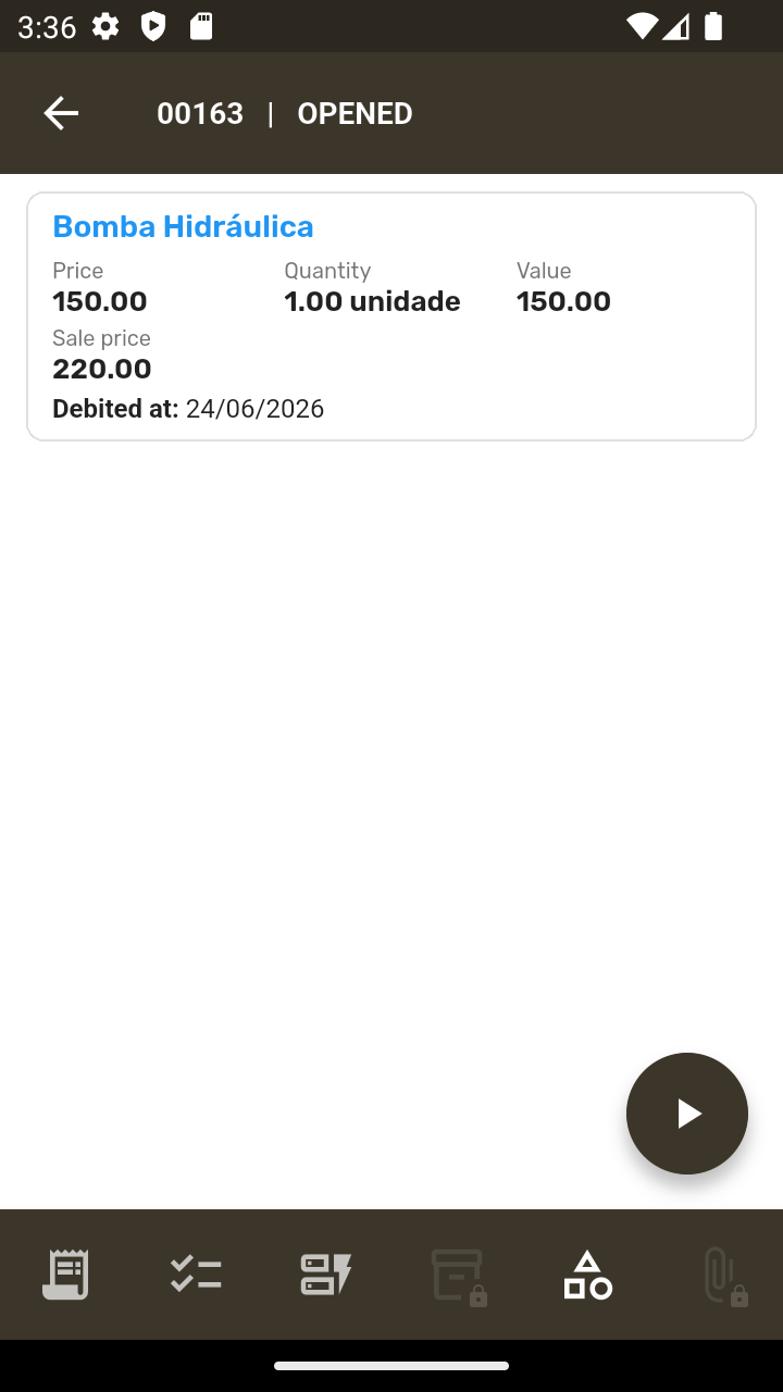Aba de Insumos