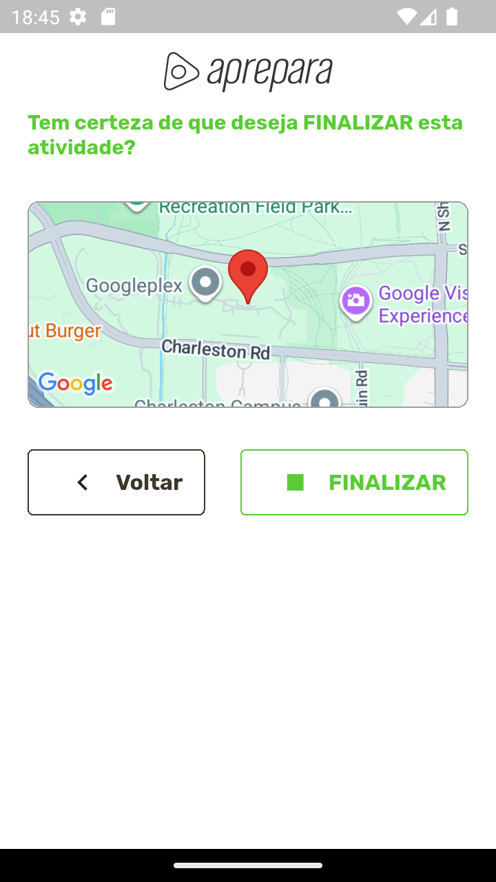 Finalizar Atividade